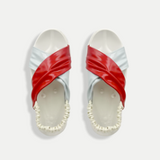 Balance Pleated Sandal (SALE)