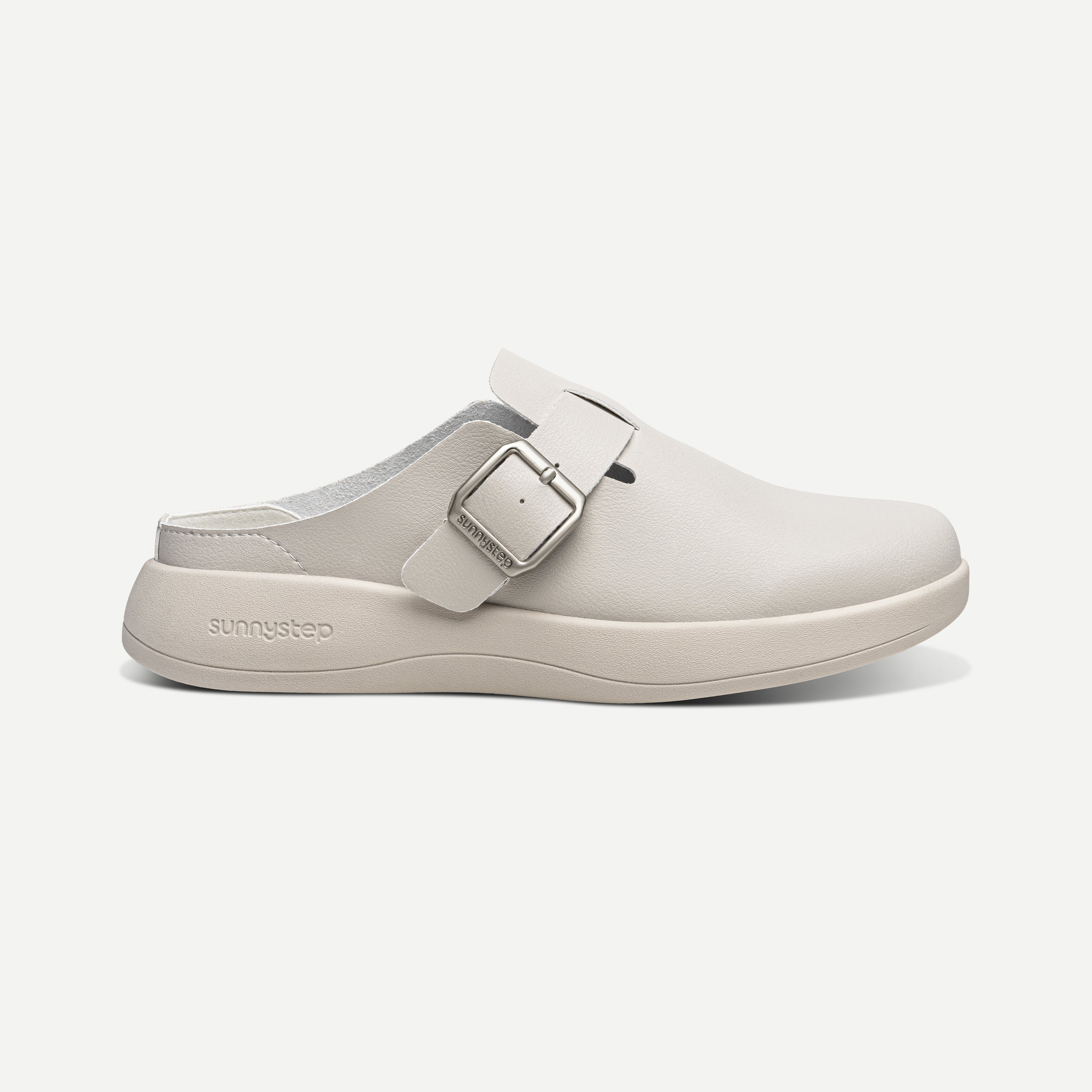 Balance Buckle Mules