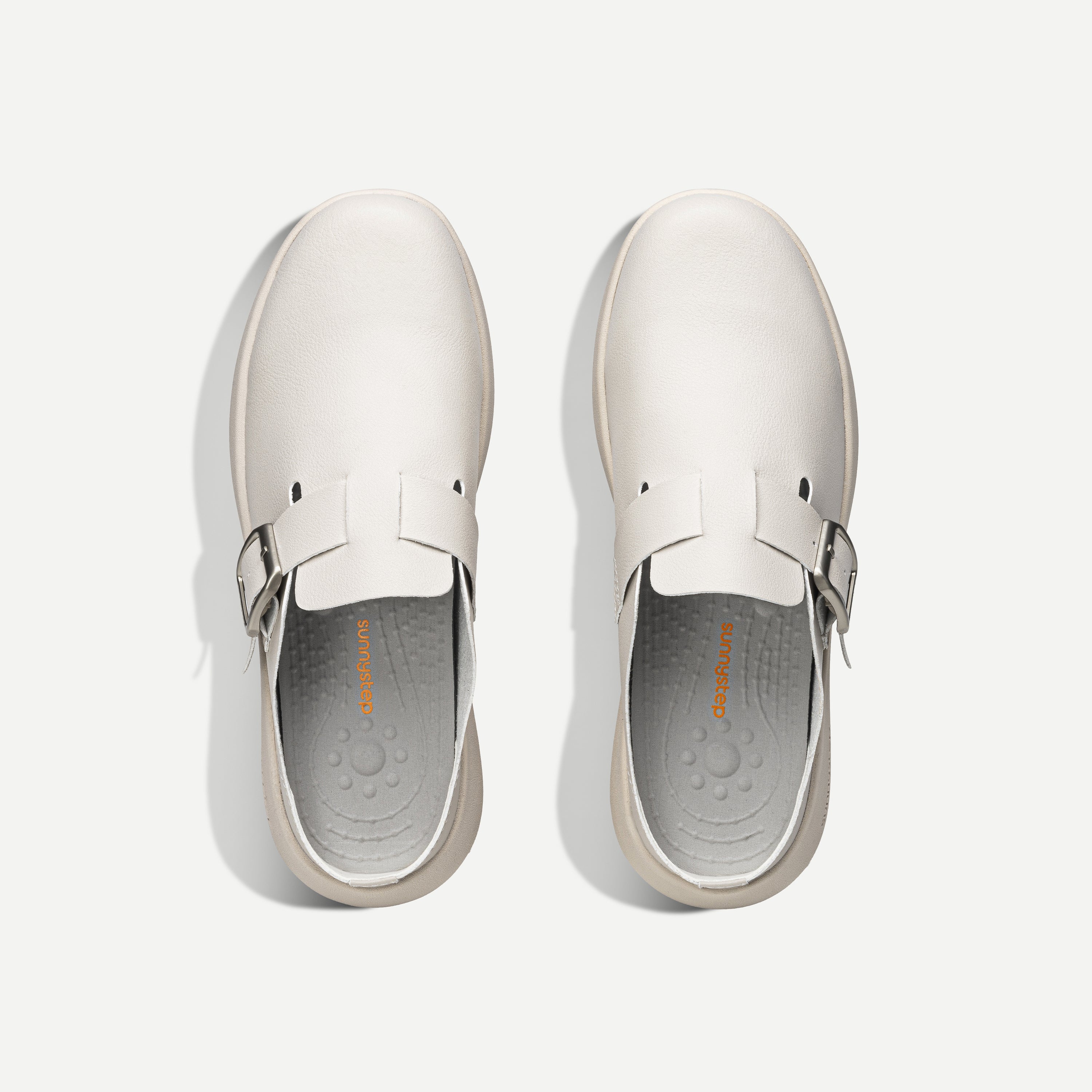 Balance Buckle Mules
