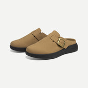 Balance Buckle Mules