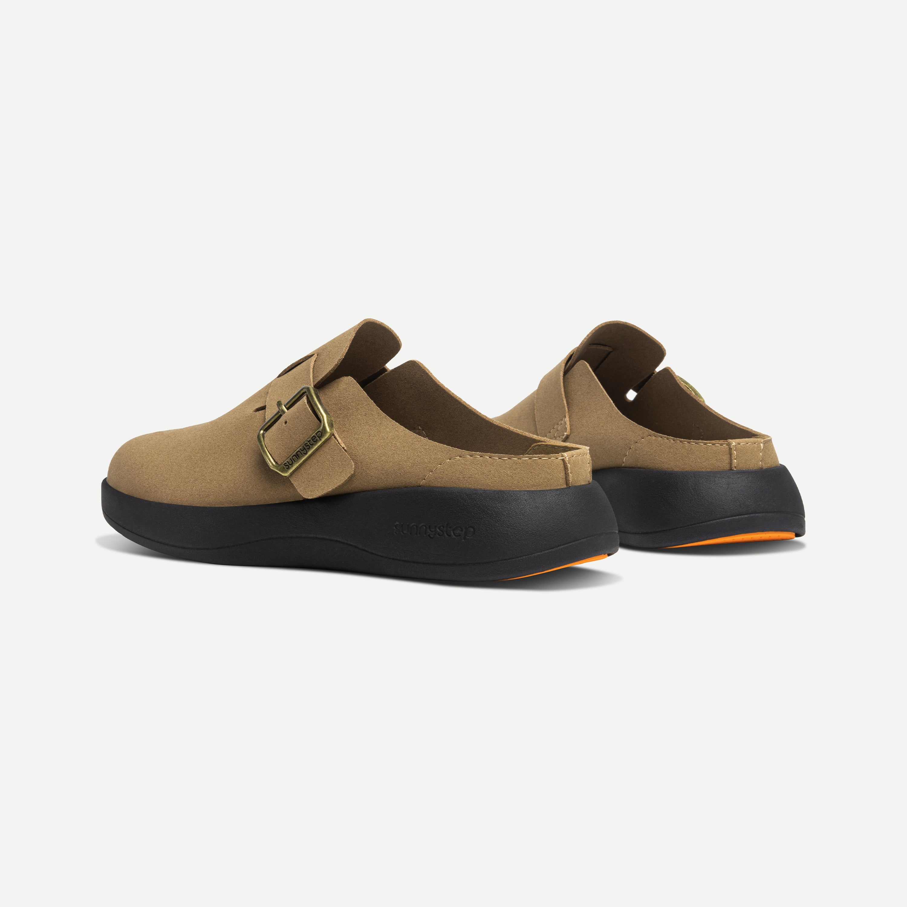 Balance Buckle Mules