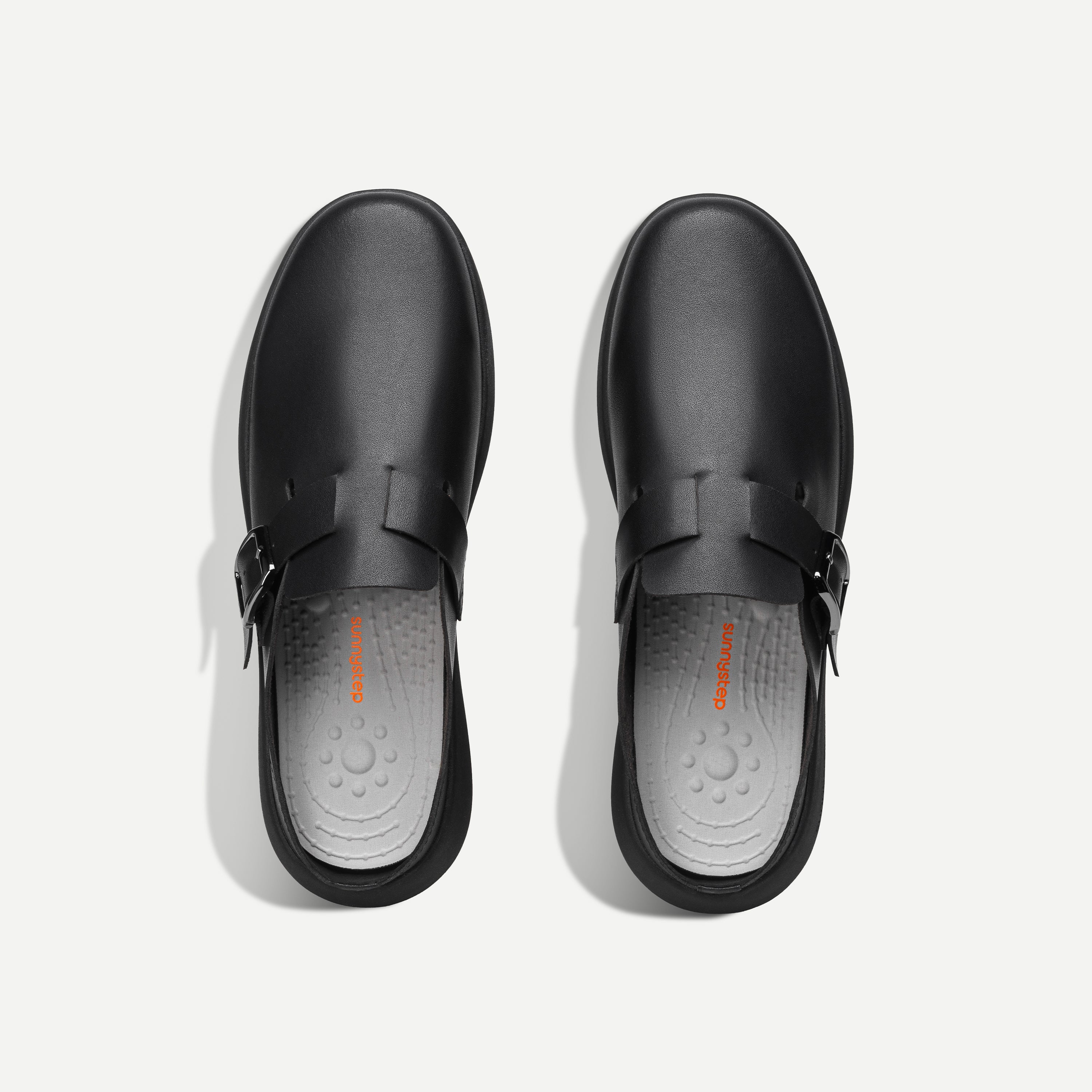 Balance Buckle Mules